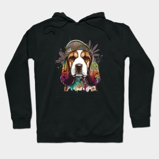 Hippie Beagle Hoodie